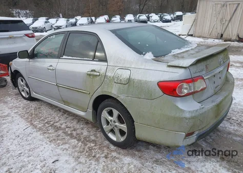 2012 Toyota Corolla S из США, поврежденный, VIN 2T1BU4EE0CC767253